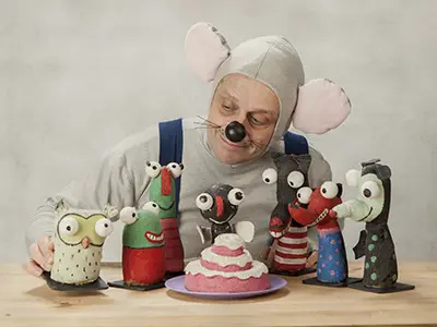 O rato Fuco e monicreques