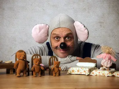 O rato Fuco e monicreques